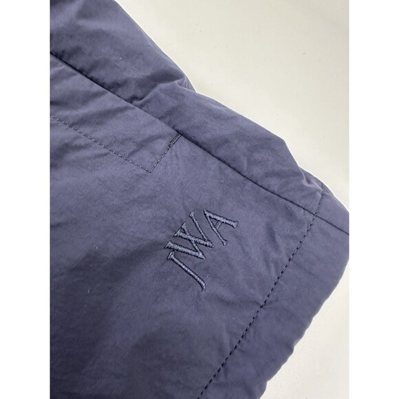 JW Anderson X UNIQLO Ribbed Casual Jacket Navy Blue Lightweight Nylon Womens 12 - Picture 12 of 12